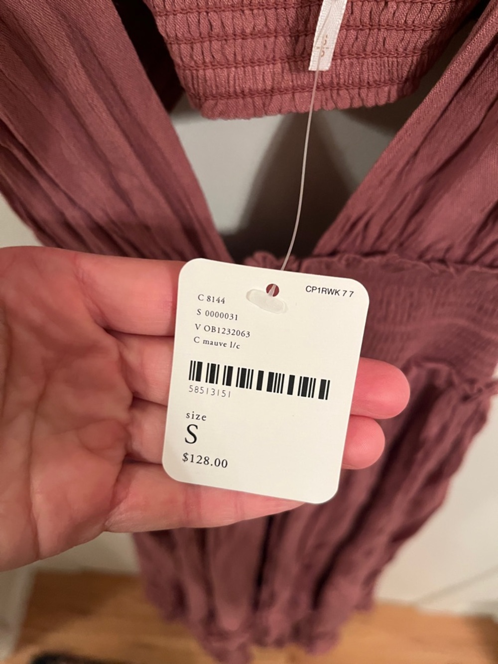 Free People Santa Maria Maxi Dress in Mauve - Picture 7 of 8